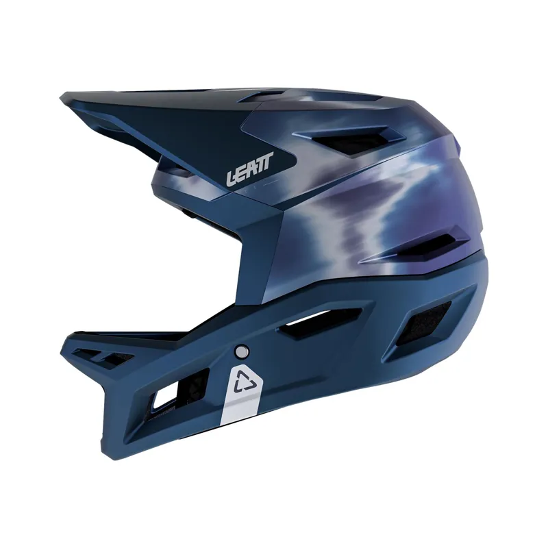 Leatt Gravity 4.0 Full Face MTB Helmet - Galaxy Blue-1