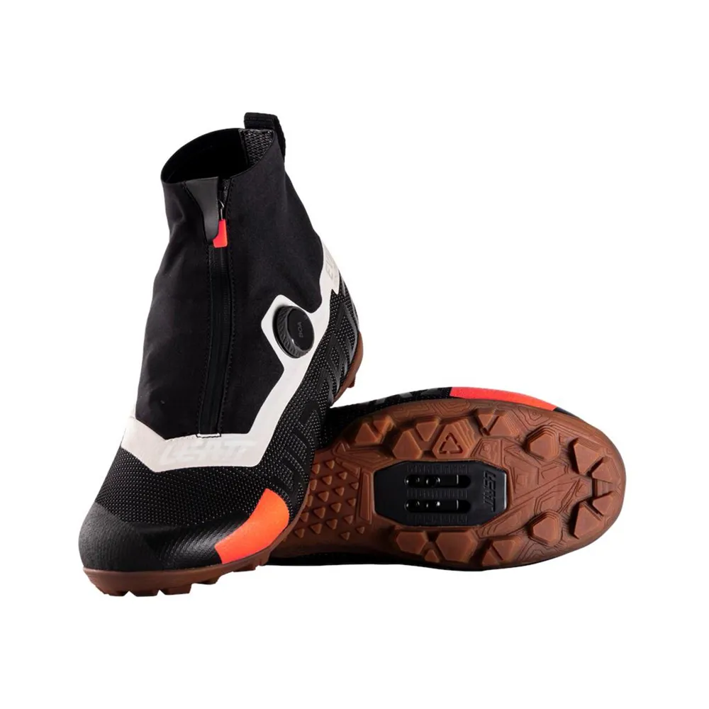 uPRISE Bikes Leatt HydraDri ProClip 8.0 Boa MTB Shoes - Black | Price match, 365 day return s, 18-Month Warranty, Finance Available & Free UK Delivery