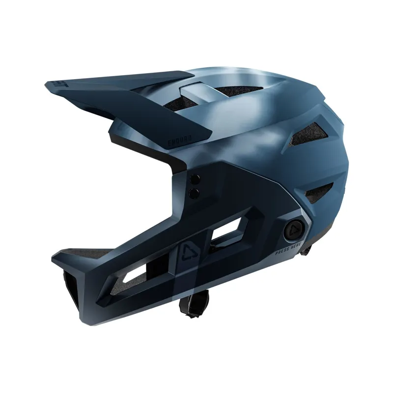 Leatt Enduro 2.0 Full Face Helmet - Galaxy Blue-2