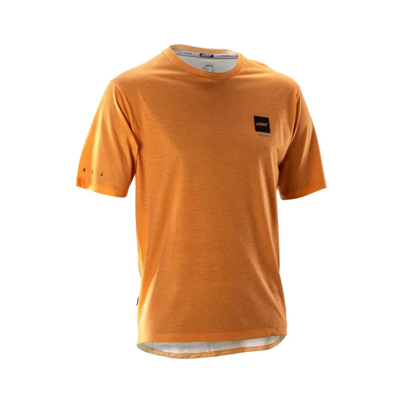 Leatt Endurance 2.0 Short Sleeve MTB Jersey - Lager Yellow