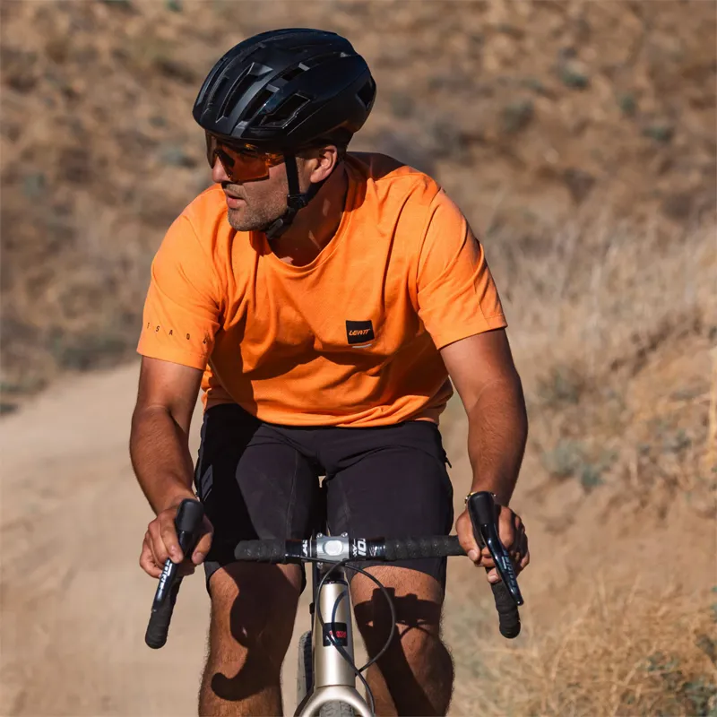 Leatt Endurance 2.0 Short Sleeve MTB Jersey - Lager Yellow-3