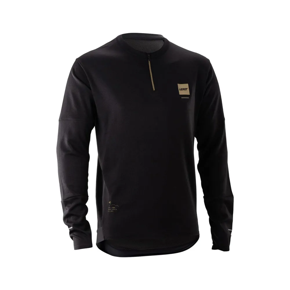 uPRISE Bikes Leatt Endurance 3.0 MTB Long Sleeve Jersey - Black | Price match, 365 day return s, 18-Month Warranty, Finance Available & Free UK Delivery