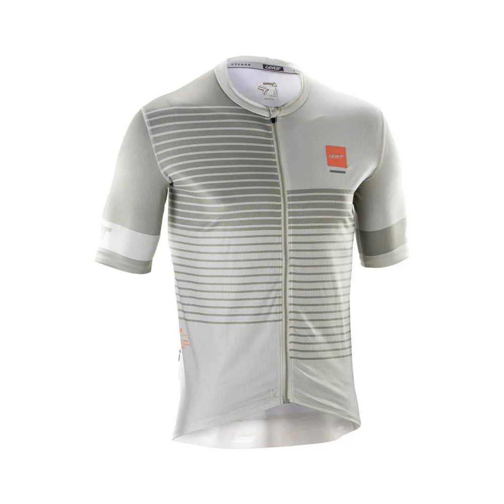 uPRISE Bikes Leatt Endurance 3.0 Short Sleeve MTB Jersey -Stone Grey | Price match, 365 day return s, 18-Month Warranty, Finance Available & Free UK Delivery