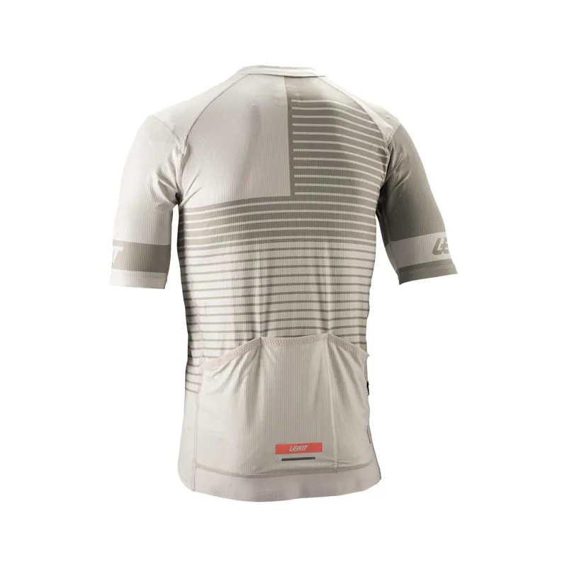 Leatt Endurance 3.0 Short Sleeve MTB Jersey -Stone Grey-1