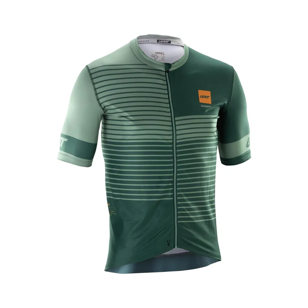uPRISE Bikes Leatt Endurance 3.0 Short Sleeve MTB Jersey -Spruce Green | Price match, 365 day return s, 18-Month Warranty, Finance Available & Free UK Delivery