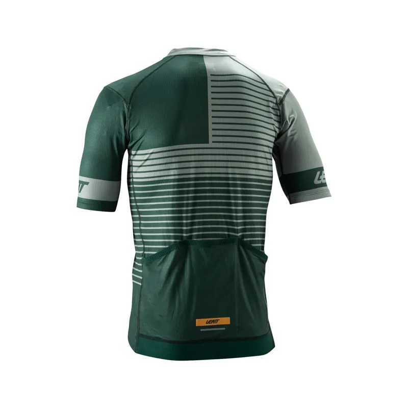 Leatt Endurance 3.0 Short Sleeve MTB Jersey -Spruce Green-1
