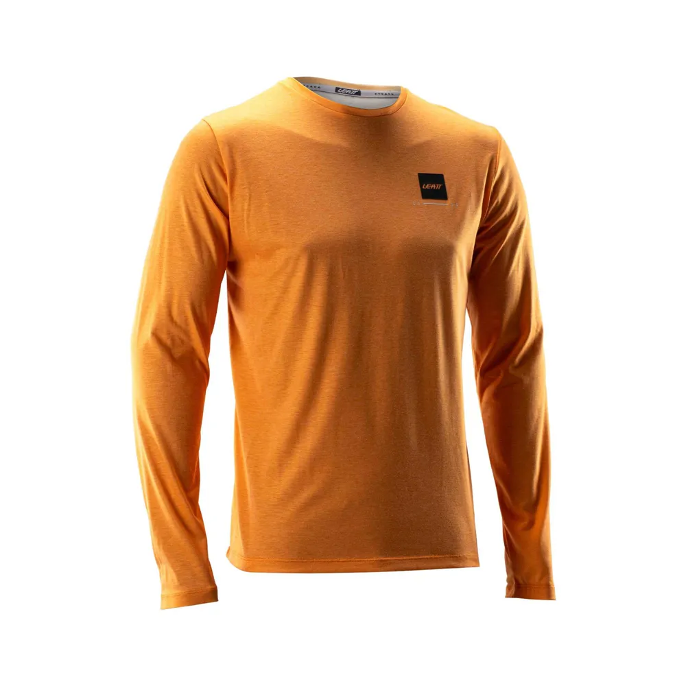 uPRISE Bikes Leatt Gravity 3.0 Long Sleeve MTB Jersey - Lager Yellow | Price match, 365 day return s, 18-Month Warranty, Finance Available & Free UK Delivery