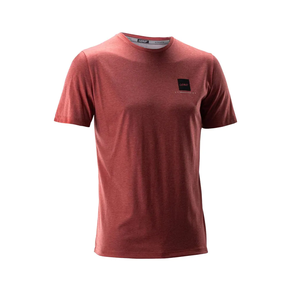 uPRISE Bikes Leatt Gravity 3.0 Short Sleeve MTB Jersey - Dusty Red | Price match, 365 day return s, 18-Month Warranty, Finance Available & Free UK Delivery
