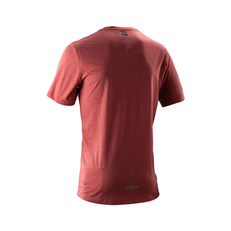 Leatt Gravity 3.0 Short Sleeve MTB Jersey - Dusty Red-1