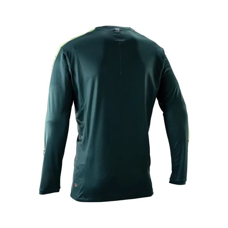 Leatt Gravity 4.0 Long Sleeve MTB Jersey - Spruce Green-1