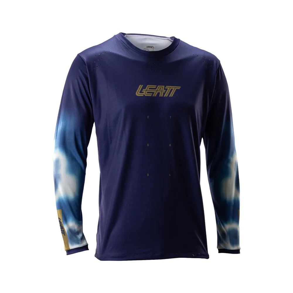 uPRISE Bikes Leatt Gravity 4.0 Long Sleeve MTB Jersey - Galaxy Blue | Price match, 365 day return s, 18-Month Warranty, Finance Available & Free UK Delivery
