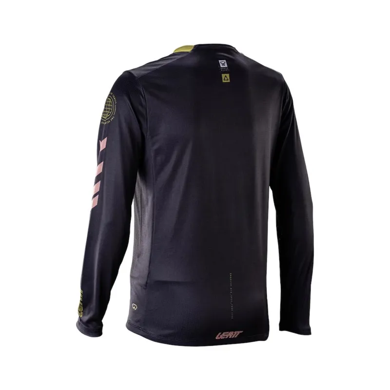 Leatt Gravity 4.0 Women's Long Sleeve MTB Jersey - Race Black-1