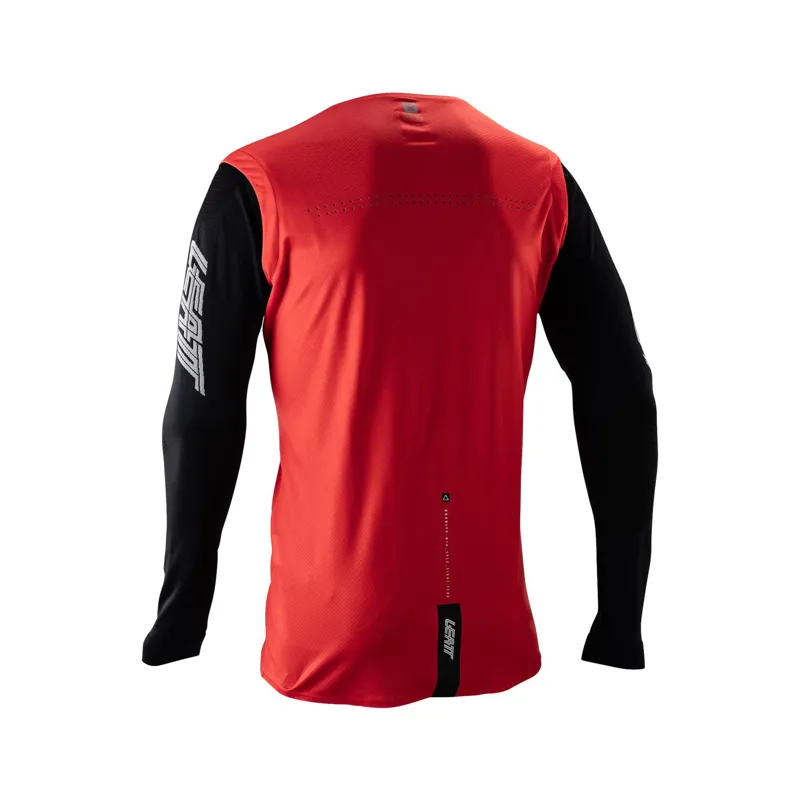Leatt Gravity 8.0 Long Sleeve MTB Jersey - Race Red-1