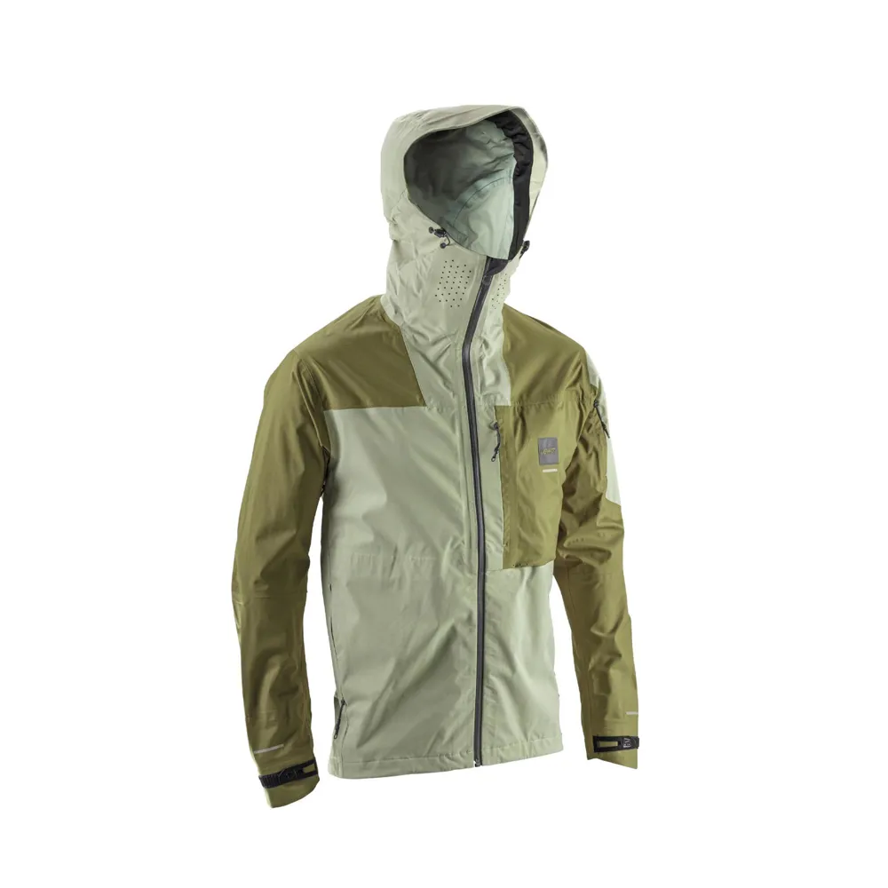uPRISE Bikes Leatt HydraDri 5.0 Waterproof MTB Jacket - Loam Brown | Price match, 365 day returns, 18-Month Warranty, Finance Available & Free UK Delivery
