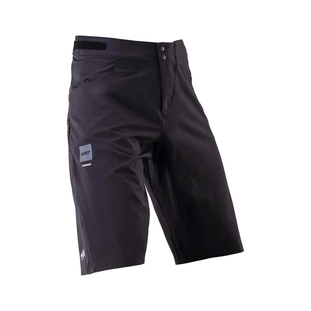 uPRISE Bikes Leatt Trail 2.0 MTB Baggy Shorts - Ghost Black | Price match, 365 day return s, 18-Month Warranty, Finance Available & Free UK Delivery