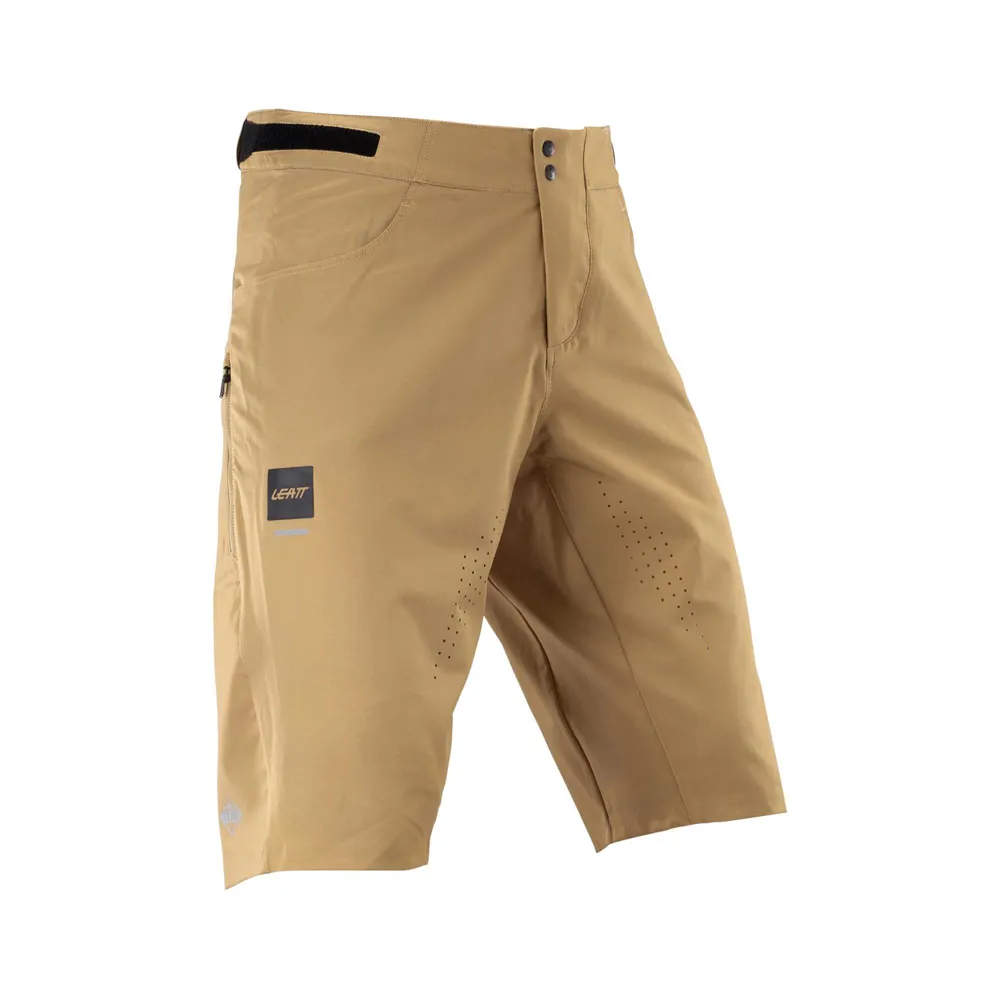 uPRISE Bikes Leatt Trail 2.0 MTB Baggy Shorts - Brass Brown | Price match, 365 day return s, 18-Month Warranty, Finance Available & Free UK Delivery