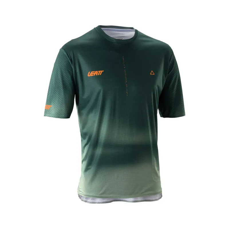 Leatt Trail 3.0 Men's Short Sleeve Jersey - Spruce Green