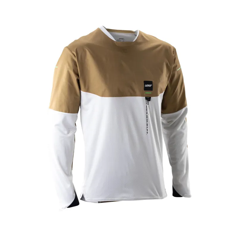 Leatt Trail 6.0 Cargo Men's Long Sleeve Jersey - Brass Brown