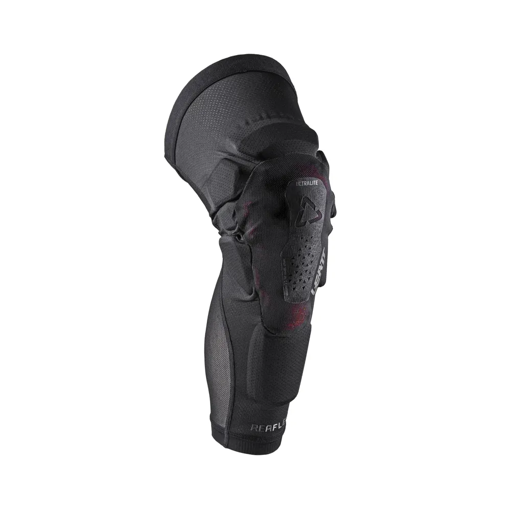 uPRISE Bikes Leatt ReaFlex UltraLite EXT Knee Protectors - Black | Price match, 365 day return s, 18-Month Warranty, Finance Available & Free UK Delivery