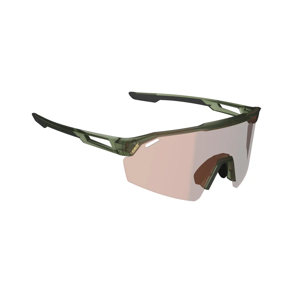 uPRISE Bikes Leatt SpeedViz Lite Sunglasses - Satin Green | Price match, 365 day returns, 18-Month Warranty, Finance Available & Free UK Delivery