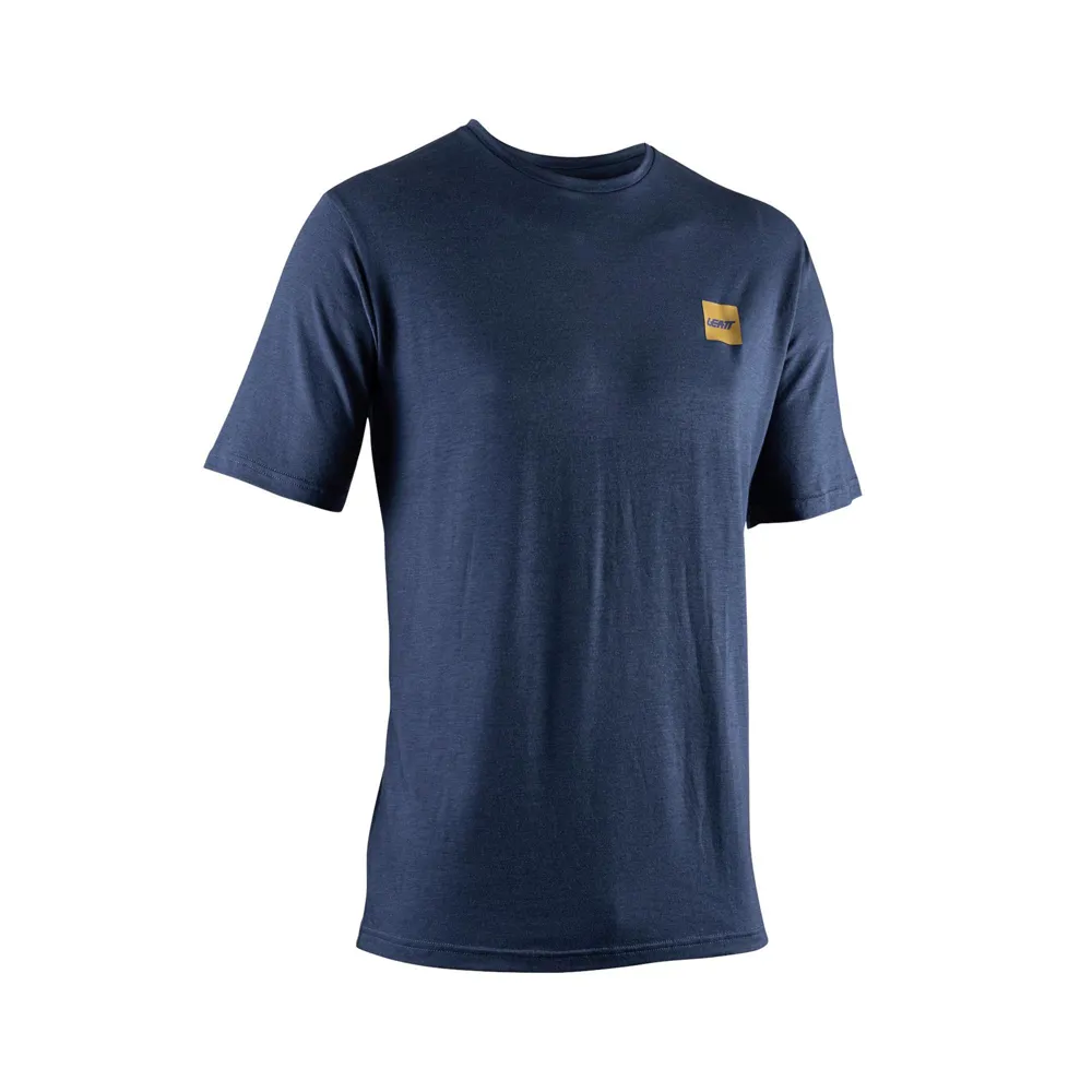 uPRISE Bikes Leatt Technical T-Shirt - Denim Blue | Price match, 365 day return s, 18-Month Warranty, Finance Available & Free UK Delivery