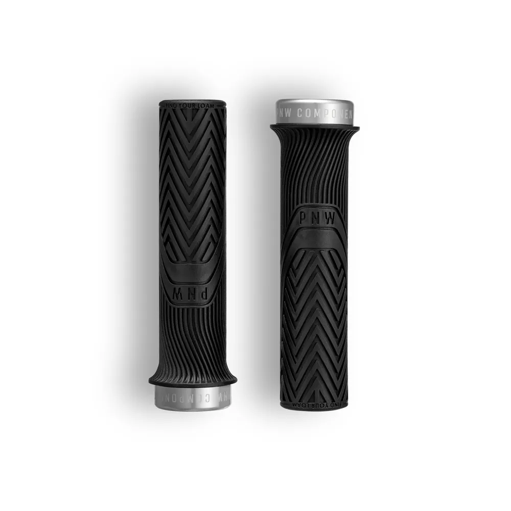 uPRISE Bikes Pnw Loam Recycled Edition MTB Grips - Black | Price match, 365 day returns, 18-Month Warranty, Finance Available & Free UK Delivery