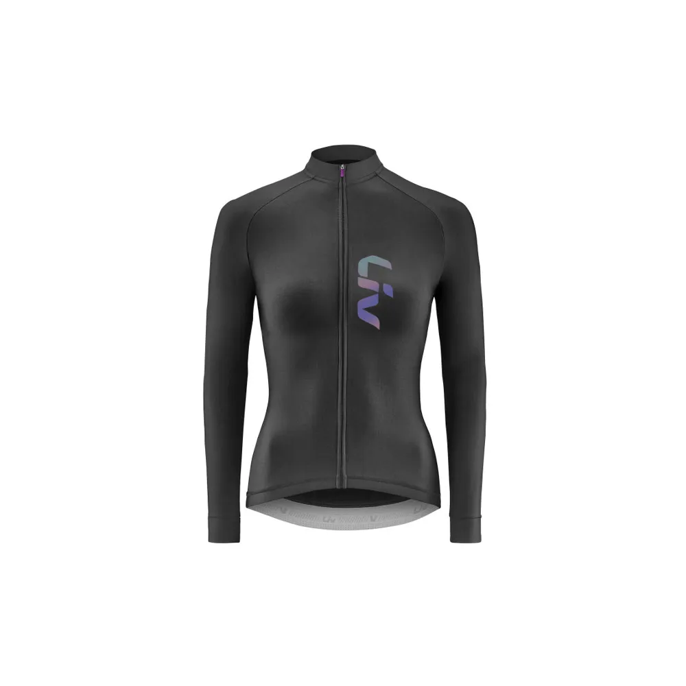 uPRISE Bikes Liv Race Day Women's Long Sleeve Jersey - Black | Price match, 365 day return s, 18-Month Warranty, Finance Available & Free UK Delivery