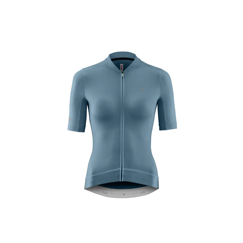uPRISE Bikes Liv Vantage Women's Short Sleeve Jersey - Storm Cloud Blue | Price match, 365 day return s, 18-Month Warranty, Finance Available & Free UK Delivery