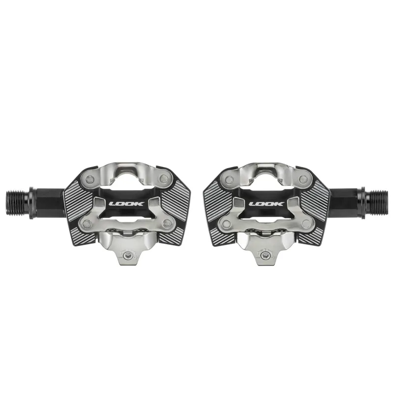 Look X-One-G Max Clipless Gravel Pedals - Black-3