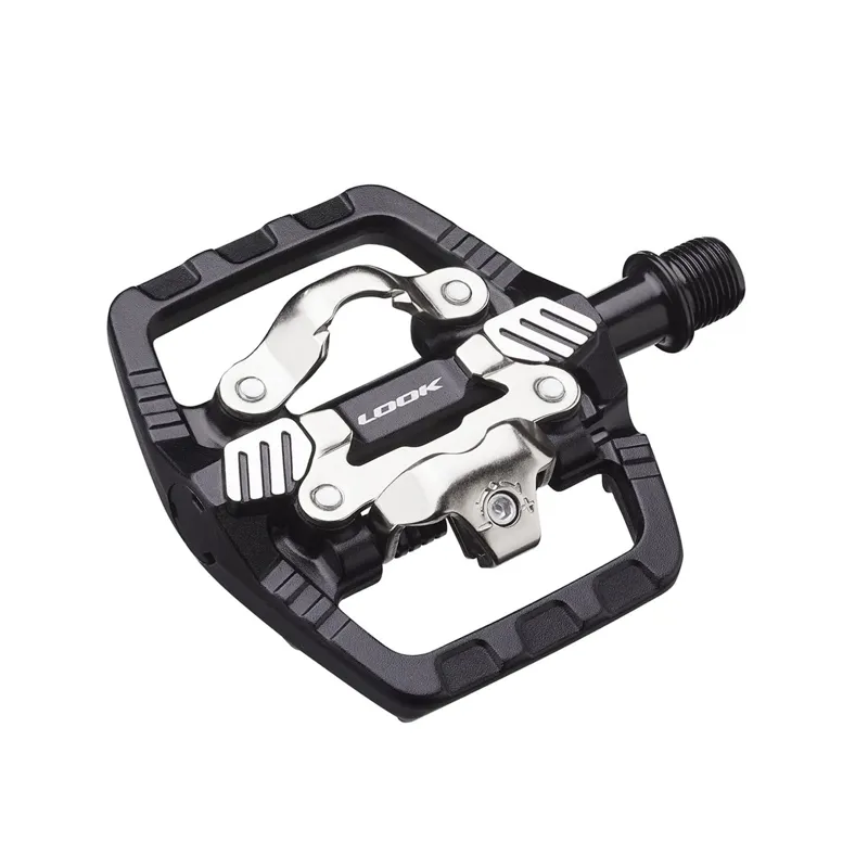 Look X-Venture Plus Clipless Gravel Pedals - Black-1