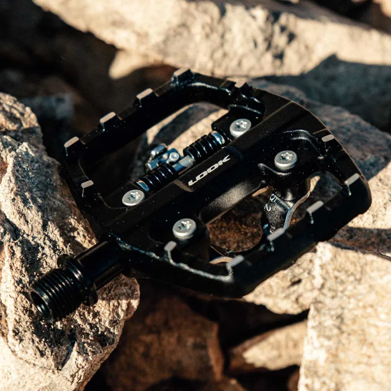 Look X-Venture Plus Clipless Gravel Pedals - Black-4