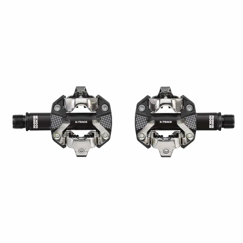Look X-Track Clipless MTB Pedals - Dark Grey