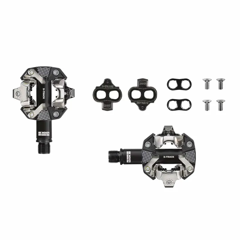 Look X-Track Clipless MTB Pedals - Dark Grey-2