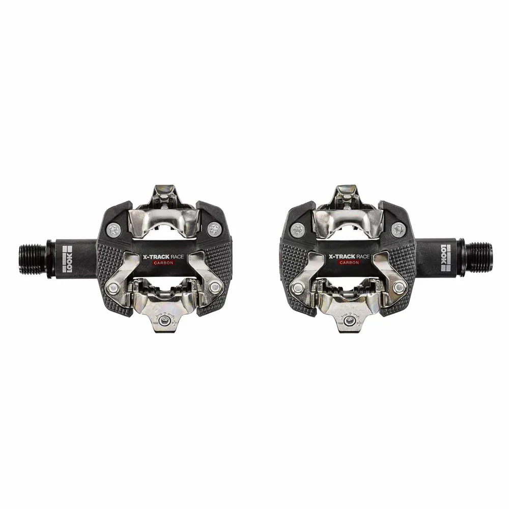 uPRISE Bikes Look X-Track Race Carbon Clipless MTB Pedals - Black | Price match, 365 day returns, 18-Month Warranty, Finance Available & Free UK Delivery