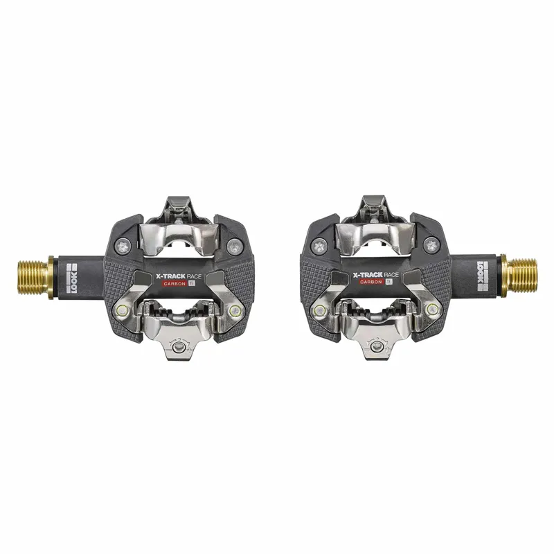 Look X-Track Race Carbon Ti Clipless MTB Pedals - Black