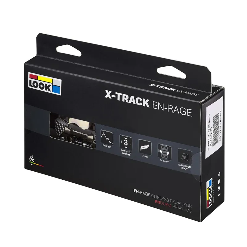 Look X-Track EN-RAGE Clipless MTB Pedal - Black-3
