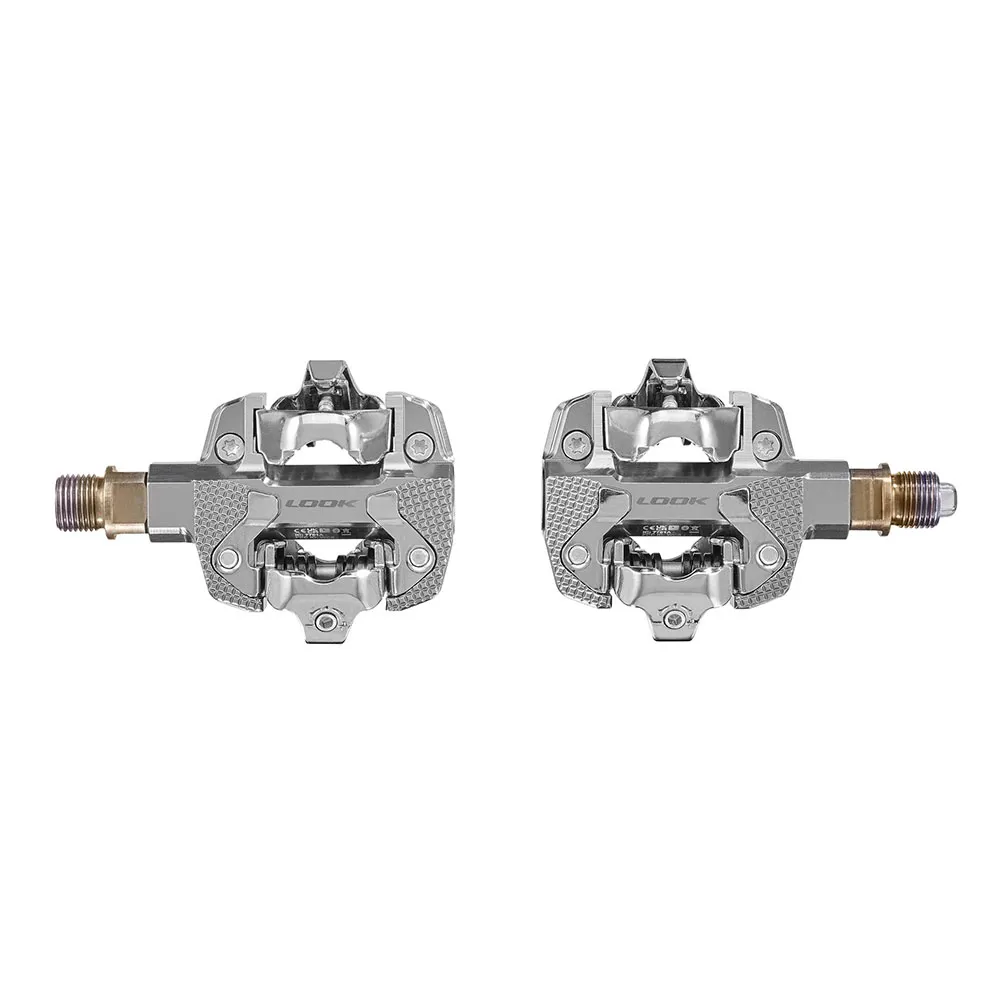 uPRISE Bikes Look X-Track Single Sided Powermeter Pedals - Silver | Price match, 365 day returns, 18-Month Warranty, Finance Available & Free UK Delivery