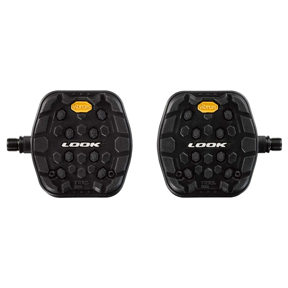 uPRISE Bikes Look Trail Grip Flat Pedal - Black | Price match, 365 day returns, 18-Month Warranty, Finance Available & Free UK Delivery