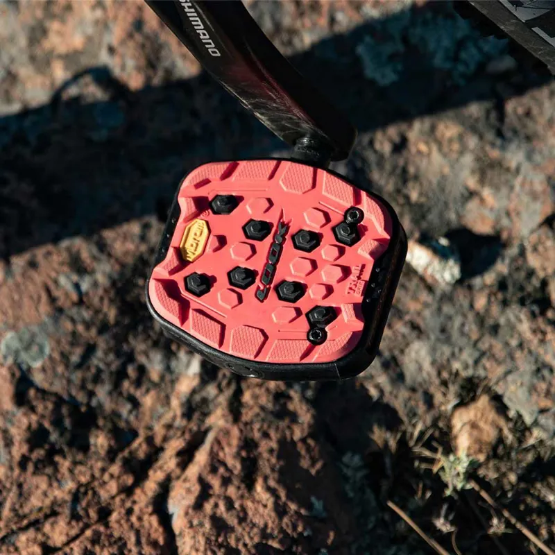 Look Trail Grip Flat Pedal - Red-3