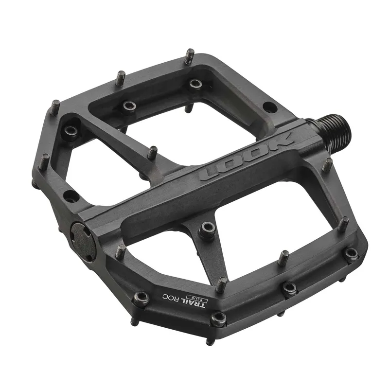 Look Trail Roc+ Flat MTB Pedals - Black-1
