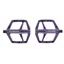Look Trail Roc Flat MTB Pedals - Purple