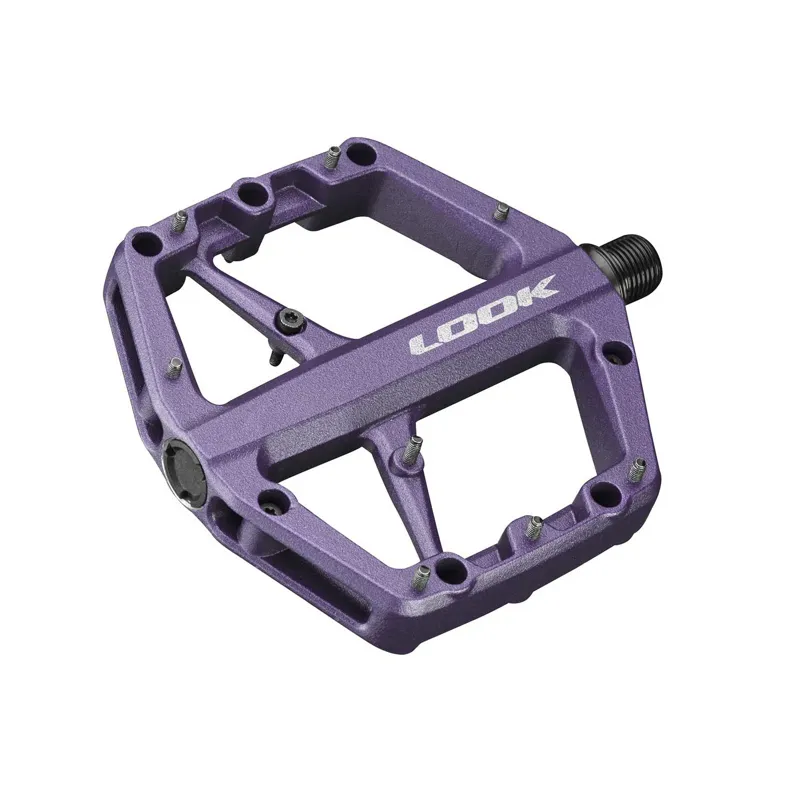 Look Trail Roc Flat MTB Pedals - Purple-1