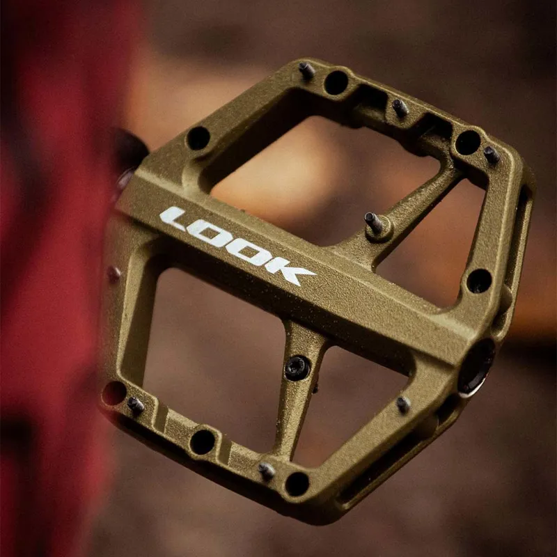 Look Trail Roc Flat MTB Pedals - Green-4