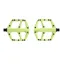 Look Trail Fusion Flat MTB Pedals - Lime