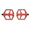 Look Trail Fusion Flat MTB Pedals - Red