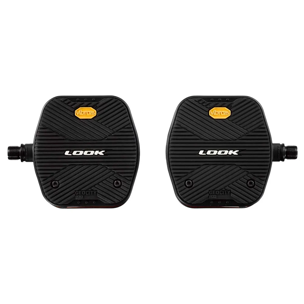 uPRISE Bikes Look Geo City Vision Grip Hybrid Pedals - Black | Price match, 365 day returns, 18-Month Warranty, Finance Available & Free UK Delivery