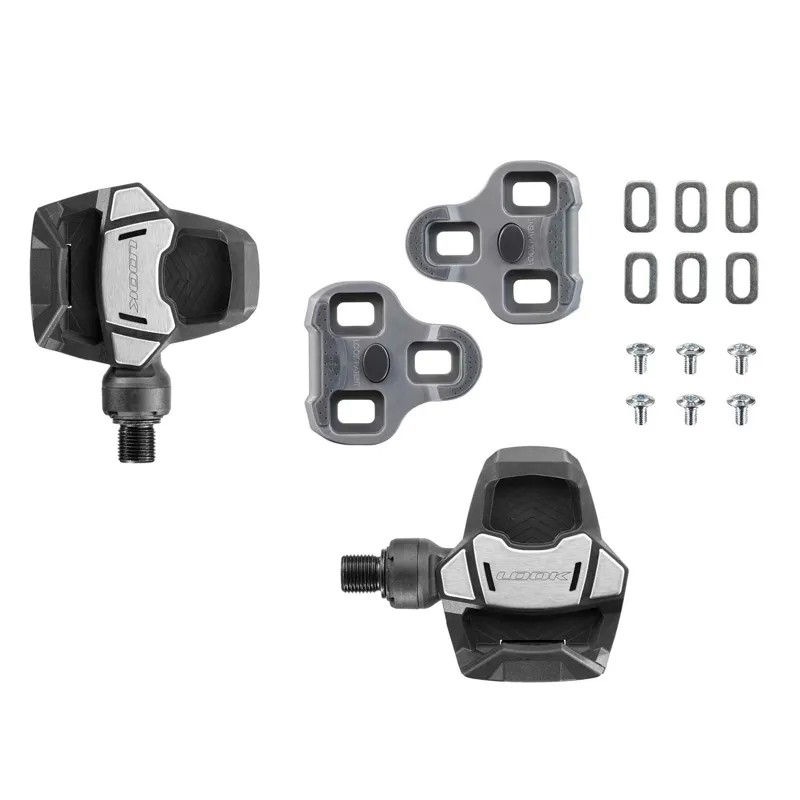 Look Keo Blade 12nm 56mm Q-Factor Clipless Road Pedals - Black-5