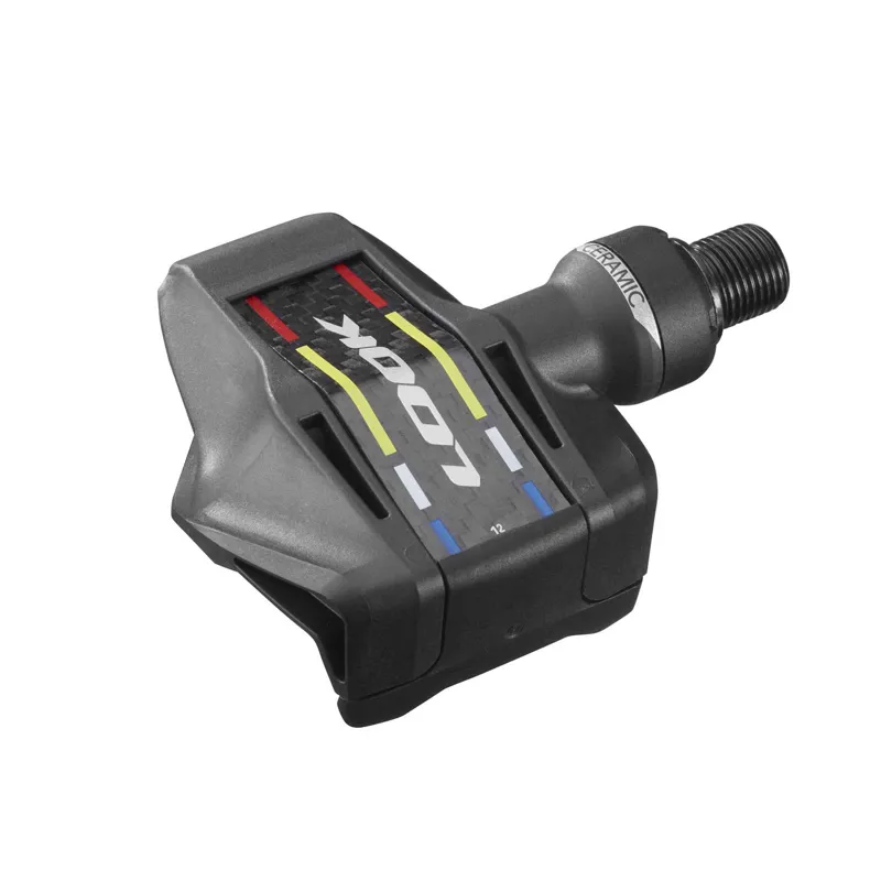 Look Keo Blade Ceramic 12nm 56mm Q-Factor Clipless Road Pedals - Black-3