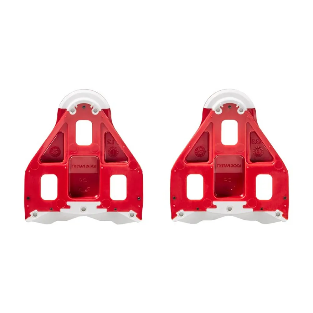 uPRISE Bikes Look Delta Fitness Grip 9 Degrees Road Pedal Cleat - Red | Price match, 365 day returns, 18-Month Warranty, Finance Available & Free UK Delivery