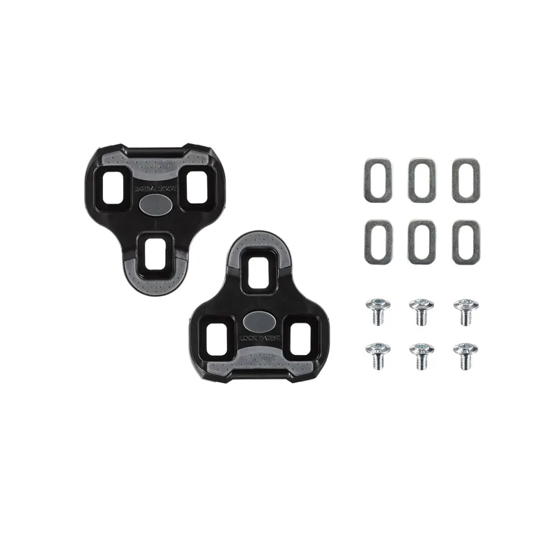 Look Keo Grip 0 Degrees Road Pedal Cleats - Black-3